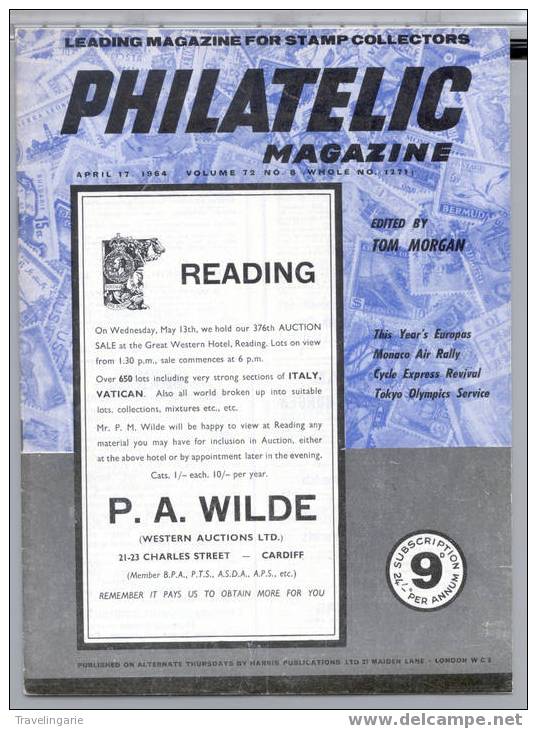 Philatelic Magazine Vol. 72 No. 8 1964 - Anglais (àpd. 1941)