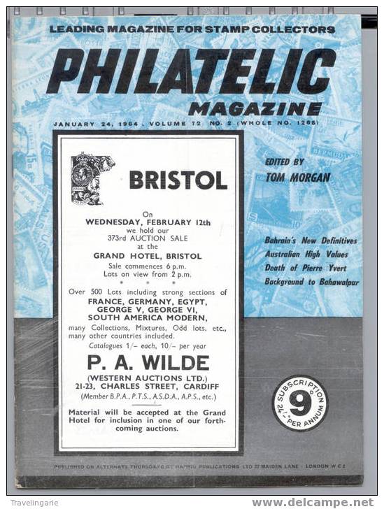 Philatelic Magazine Vol. 72 No. 2 1964 - English (from 1941)