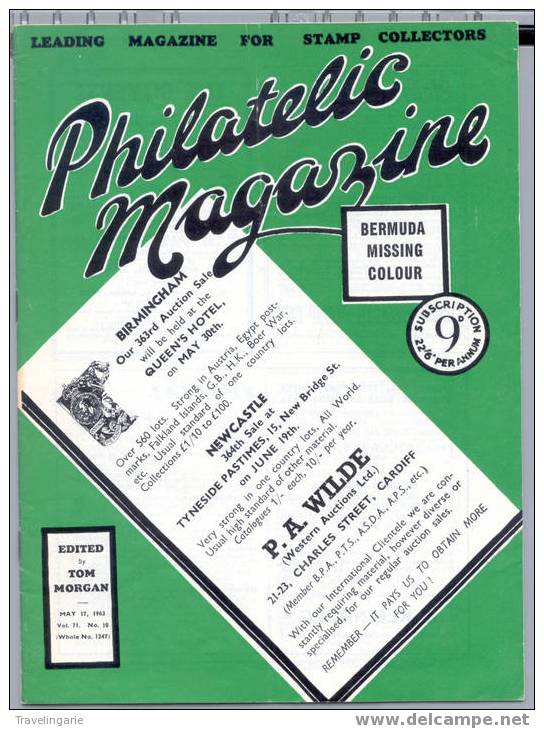 Philatelic Magazine Vol. 71 No. 10 1963 - English (from 1941)