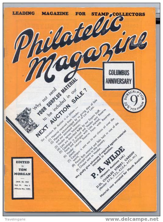 Philatelic Magazine Vol. 71 No. 2 1963 - English (from 1941)