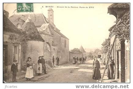 41 D - MOREE - Manoir De La Perrine, Porte Du XVII - Moree