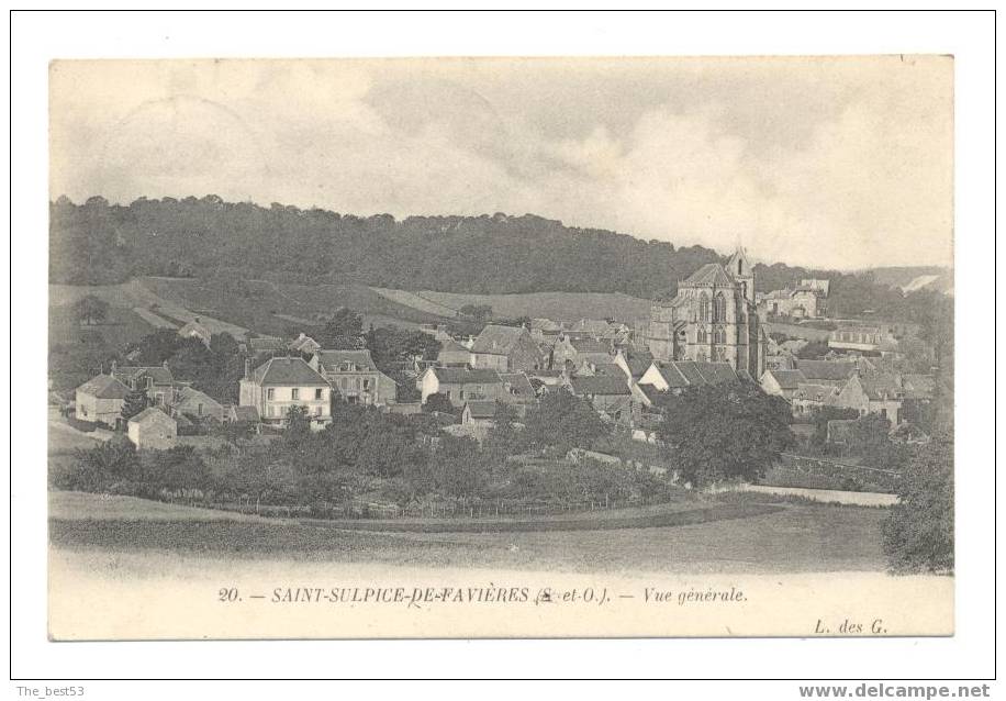 20  -  Saint Sulpice De Favières  -   Vue Générale - Saint Sulpice De Favieres