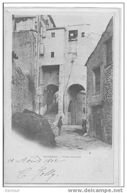 04 - SISTERON, Fons Chaude, ANIMEE - Sisteron