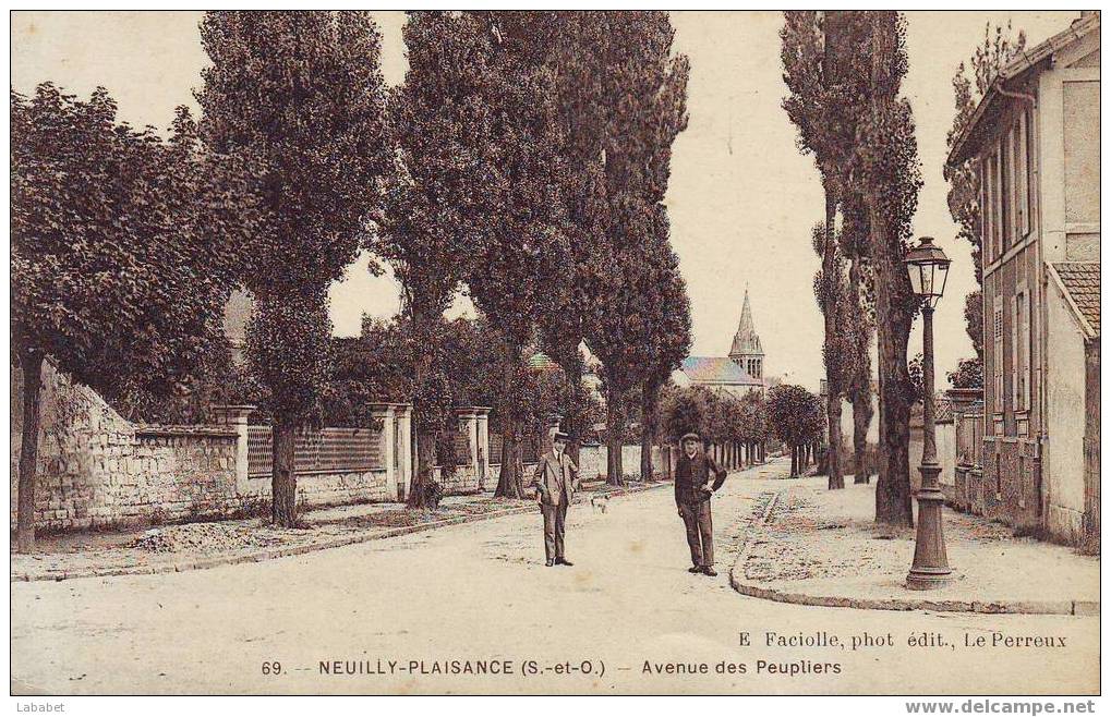 NEUILLY  PLAISANCE AVENUE DES PEUPLIERS N° 69 - Neuilly Plaisance