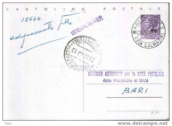 AVVISO DI RICEVIMENTO - Anno 1960 - Postpaketten