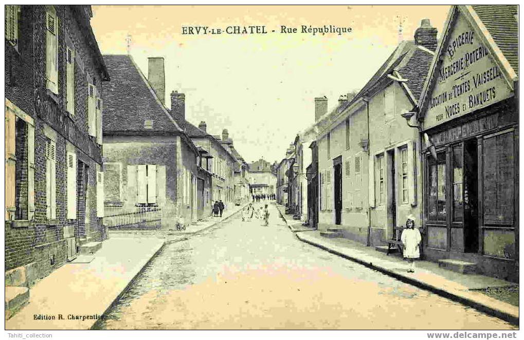 ERVY-le-CHATEL - Rue République - Ervy-le-Chatel