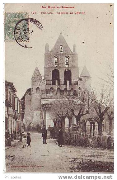 PIBRAC   L EGLISE  1905 - Pibrac