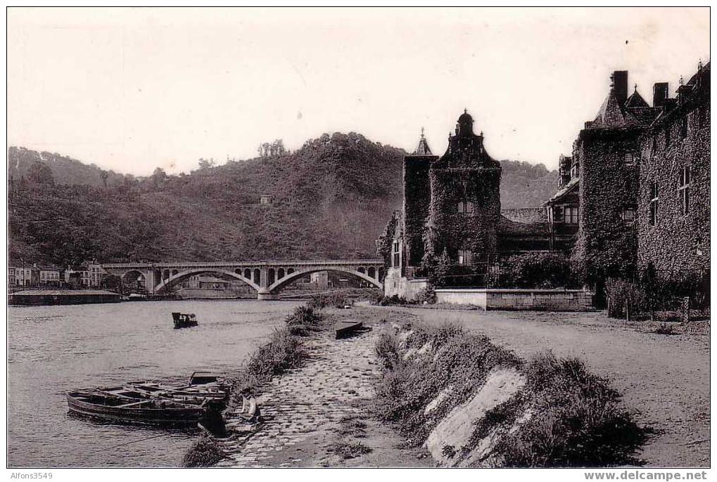 Huy * De "Hesbaye-Condroz" Brug En Het Oude Huis Van Batta. - Hoei