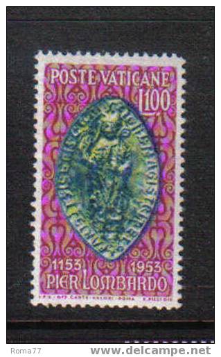 V47 - VATICANO 1953: PierLombardo  N. 173  *** - Neufs