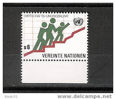 Nations Unies (Vienne) YT 15 ** : Conseil économique Et Social - 1980 - Ungebraucht