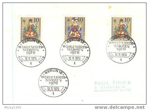 Berlin FDC Mi-Nr 378 (P004)- - 1948-1970