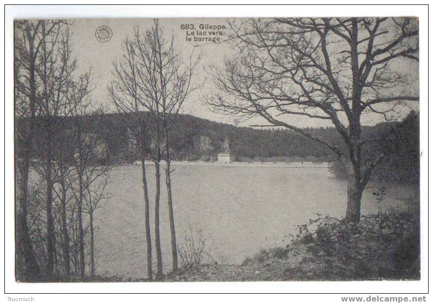 9783 - Gileppe - Le Lac Vers Le Barrage - Jalhay
