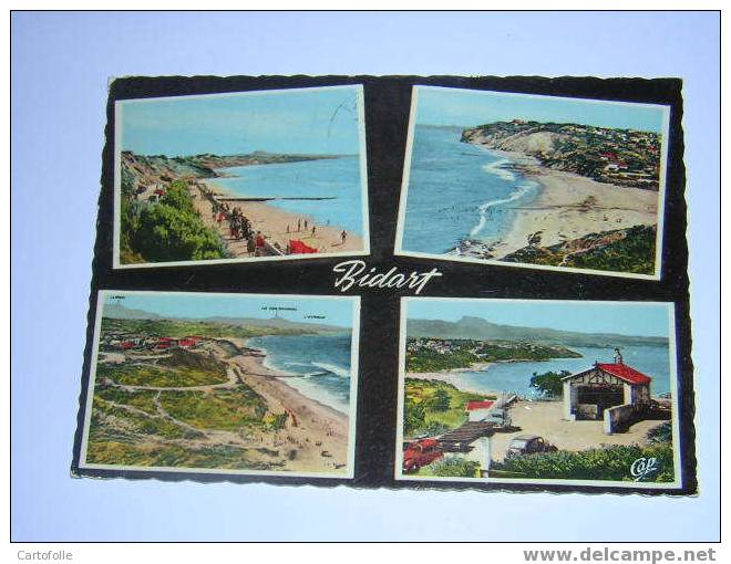 (350) -1- Carte Postale Sur  Bidart  1962 - Bidart