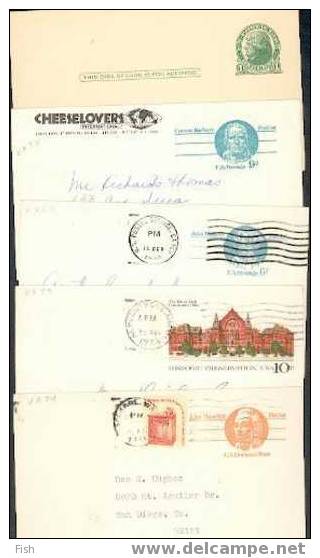 U.S.A, Post Cards (12) - Verzamelingen