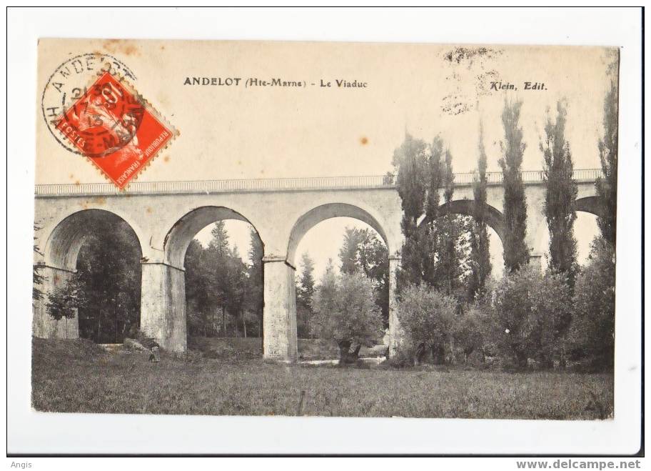 CPA----52-----ANDELOT---- Andelot  Blancheville-----VIADUC - Andelot Blancheville