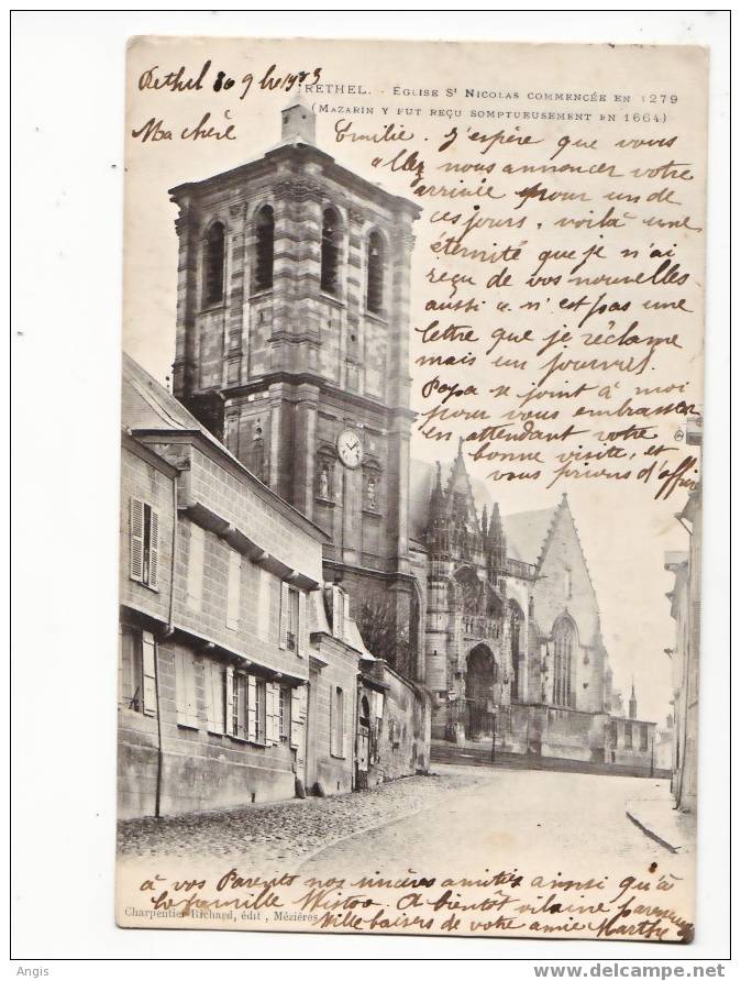 CPA----08----RETHEL-----EGLISE - Rethel