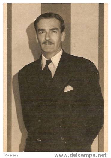 GUERRE 1939-1945- Ref No 61- De Very Honourable Anthony Eden  -bon Etat - Guerre 1939-45