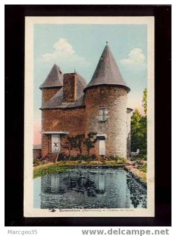 17758 Eymoutiers Château De Farsac édit.marchand ? Hirondelle  Couleur Belle Carte - Eymoutiers