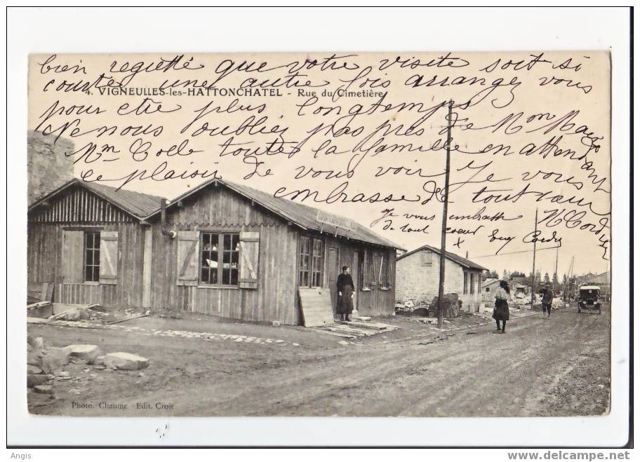 CPA----55----Vigneulles Les Hattonchatel---RUE Du CIMETIERE - Vigneulles Les Hattonchatel