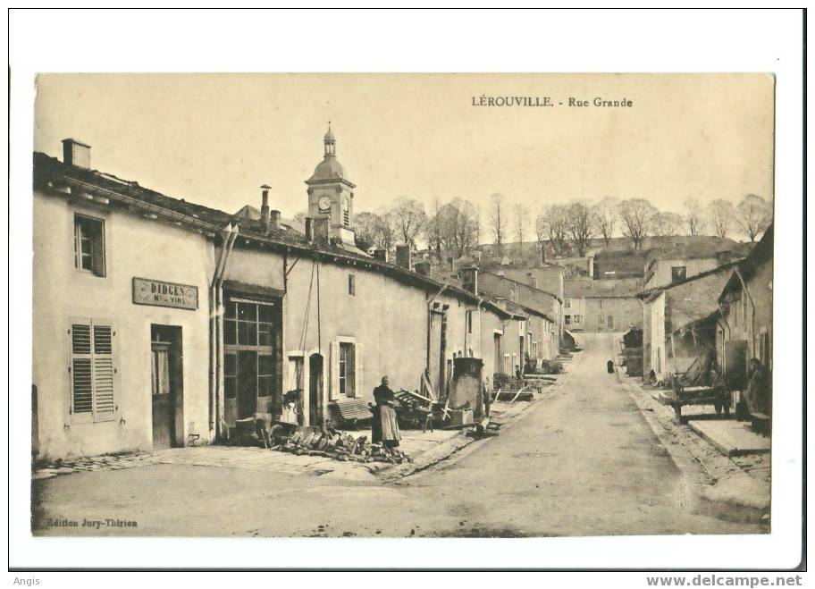 CPA----55----LEROUVILLE----RUE GRANDE - Lerouville