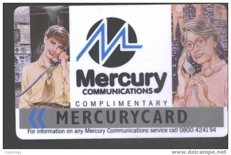 UNITED KINGDOM - MER077 - MERCURY - [ 4] Mercury Communications & Paytelco