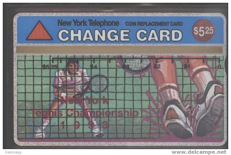 UNITED STATES - NEW YORK - TENNIS CHAMPIONSHIP 1993 - MINT - [3] Magnetic Cards