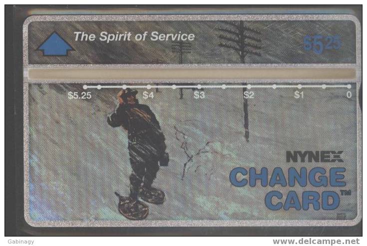 UNITED STATES - NEW YORK - THE SPIRIT OF SERVICE - MINT - [3] Magnetic Cards