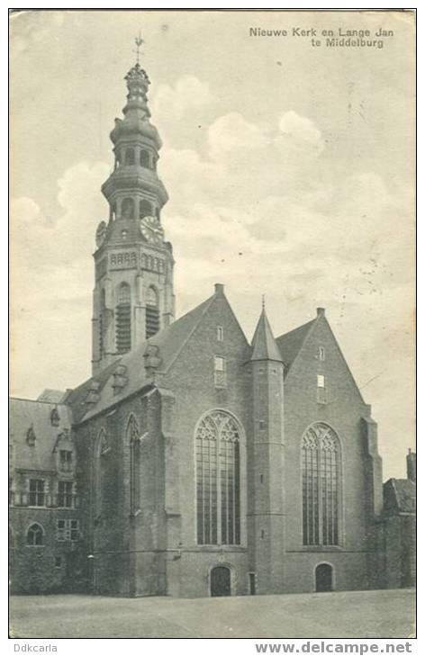Middelburg - Nieuwe Kerk En Lange Jan - Middelburg