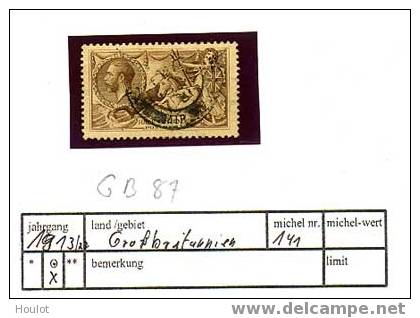 England Mi. N° 141 Gestempelt King Georg V - Cartas & Documentos