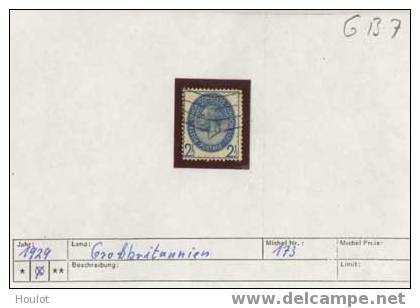 Großbritannien Mi. N° 173  Gestempelt King Georg V - Covers & Documents