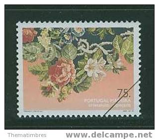 SPM0006 Specimen Tapisserie Fleur 180 Portugal Madere 1994 Neuf ** - Textile