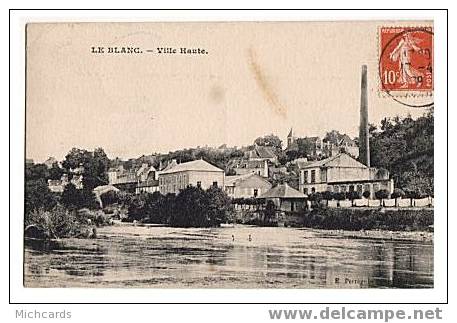 CPA 36 LE BLANC - Ville Haute - Le Blanc