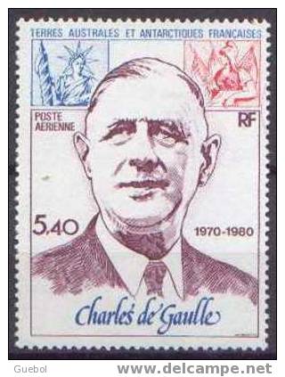 TAAF N° PA  61 ** Personnage Célèbre  Anniversaire De La Mort Du Général DE GAULLE - - Airmail