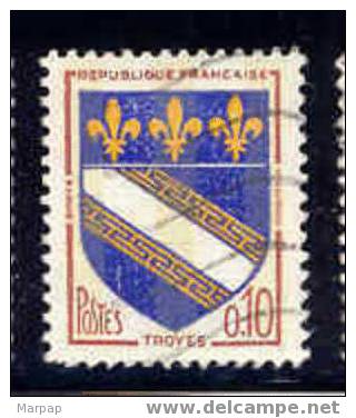 France, Yvert No 1353 - 1941-66 Coat Of Arms And Heraldry