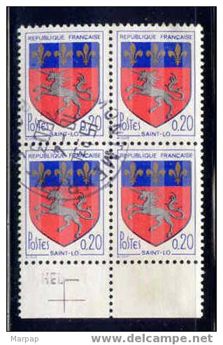 France, Yvert No 1510c - 1941-66 Wapenschilden