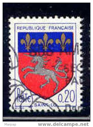 France, Yvert No 1510 - 1941-66 Wappen