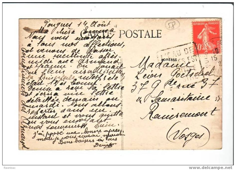 CPA--58---POUGUES-LES-EAU X----SPLENDID  HOTEL - Pougues Les Eaux