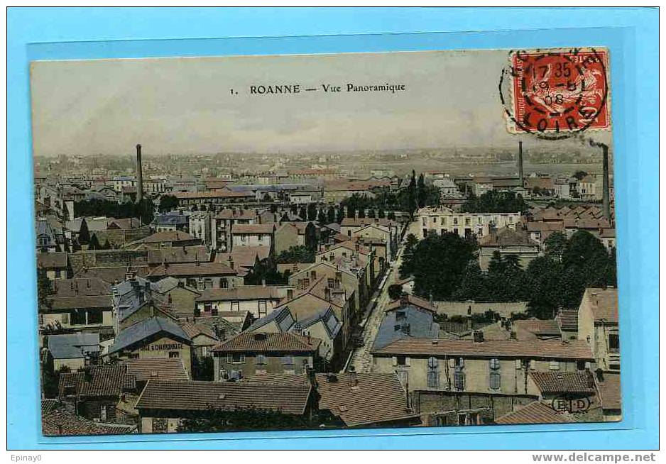 B - 42 - ROANNE - Vue Panoramique - Roanne