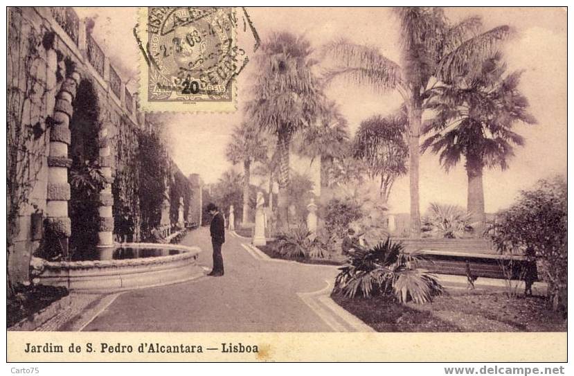PORTUGAL - LISBOA - Jardim De S. Pedro D'Alcantara - Lisboa