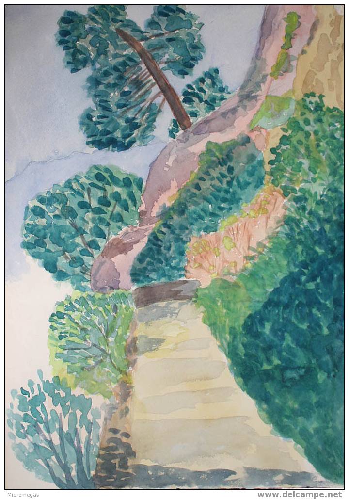 Aquarelle  : Paysage - Acquarelli