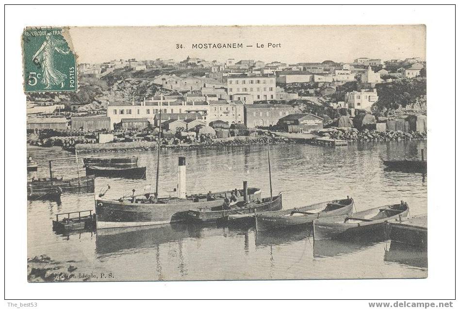 34 -  Mostaganem  -   Le Port - Mostaganem