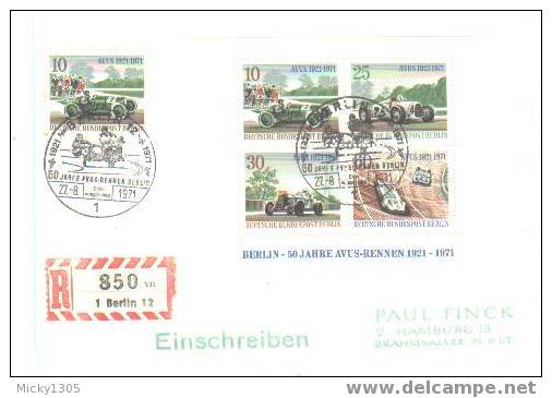 Berlin FDC Mi-Nr 397 + Block 3 (P022)- - 1971-1980