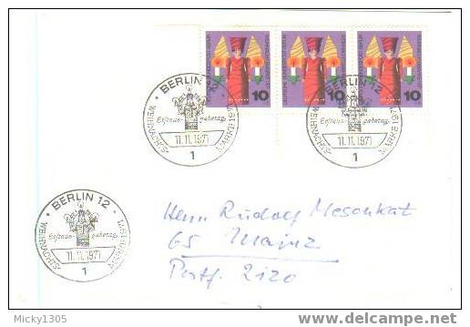 Germany / Berlin - Mi-Nr 417 FDC (P024)- - 1971-1980