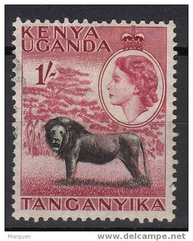 Lote 3 Sellos KENIA UGANDA Y TANGANIKA Num 57, 89, 95 º - Kenya, Oeganda & Tanganyika