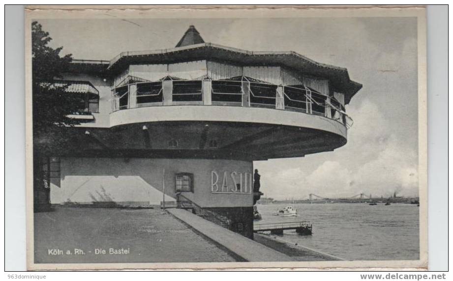 Köln Am Rhein - Kunstverlag Matthias Scholtes - Köln-Sülz - 16 Aug 1941 - Dom - Die Bastei - Koeln