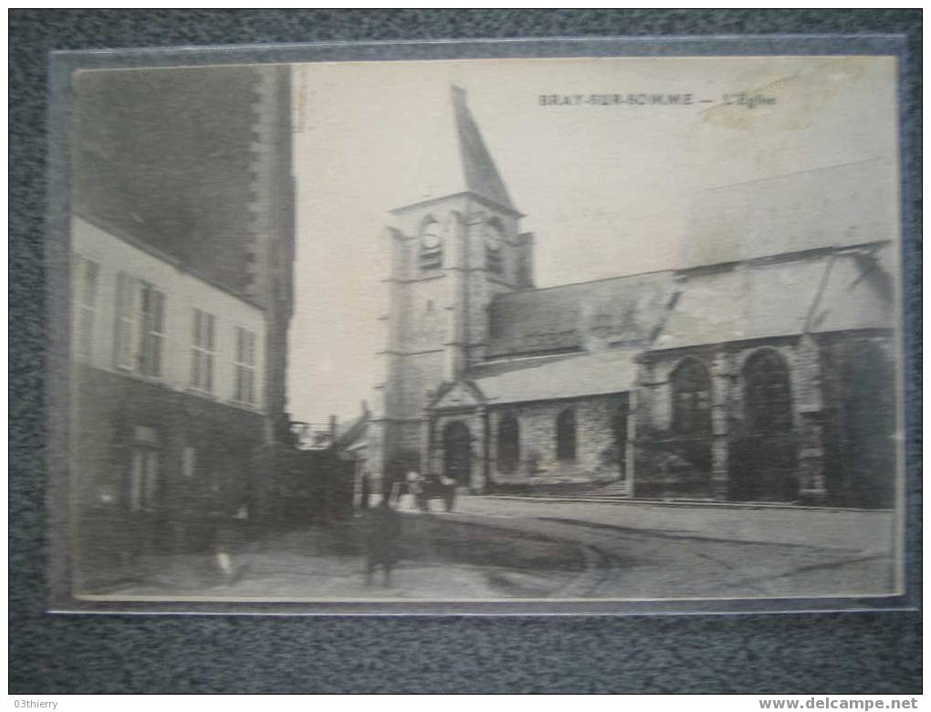 CPA-80-BRAY SUR SOMME-L´EGLISE- - Bray Sur Somme