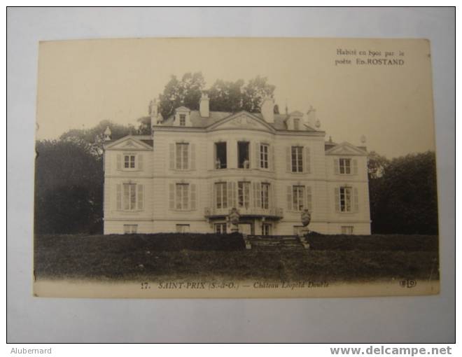 Saint-Prix. Chateau L. DOUBLE - Saint-Prix