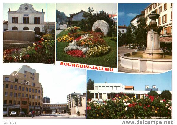 CARTE POSTALE DE BOURGOIN JALLIEU - Bourgoin