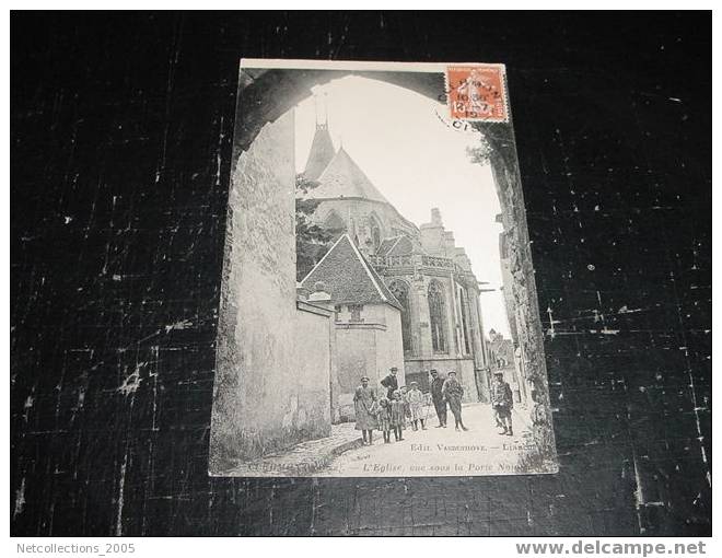 CLERMONT L'EGLISE VUE SOUS LE PORTE NOIN... - 60 OISE - Carte Postale De France - Clermont