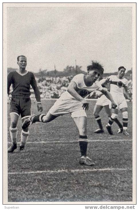 OLYMPIA 1936 - HANDBALL : MATCH: ALLEMAGNE Contre AUTRICHE - À VOIR DÉTAILS AU DOS ! (z-355) - Handball